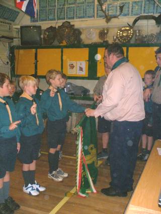 Scout Investiture 21st April 2005