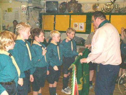 Scout Investiture 21st April 2005