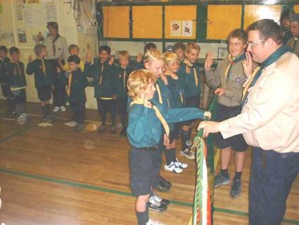 Scout Investiture 21st April 2005
