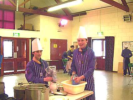 Regional Cooking Competition -  2005 - Pinkneys Green Scouts Represented Maidenhead and Berkshire