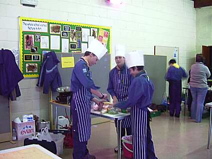 Regional Cooking Competition -  2005 - Pinkneys Green Scouts Represented Maidenhead and Berkshire