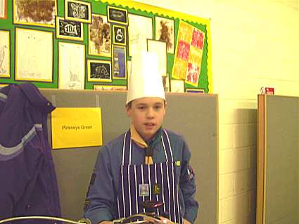 Regional Cooking Competition -  2005 - Pinkneys Green Scouts Represented Maidenhead and Berkshire