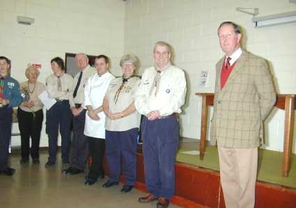 Regional Cooking Competition -  2005 - Pinkneys Green Scouts Represented Maidenhead and Berkshire