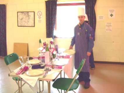 Regional Cooking Competition -  2005 - Pinkneys Green Scouts Represented Maidenhead and Berkshire