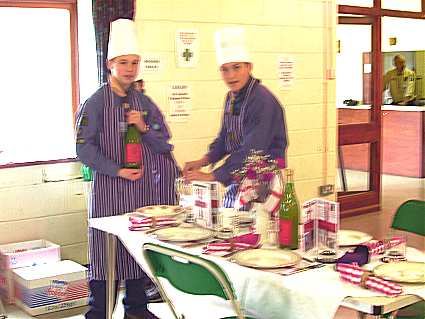 Regional Cooking Competition -  2005 - Pinkneys Green Scouts Represented Maidenhead and Berkshire