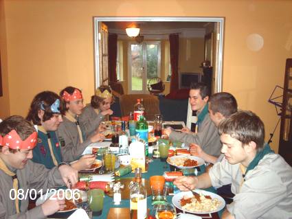 2006 PLG YL's gave the Troop Leaders a Thank You meal