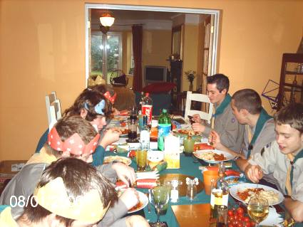 2006 PLG YL's gave the Troop Leaders a Thank You meal