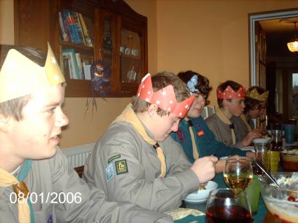 2006 PLG YL's gave the Troop Leaders a Thank You meal