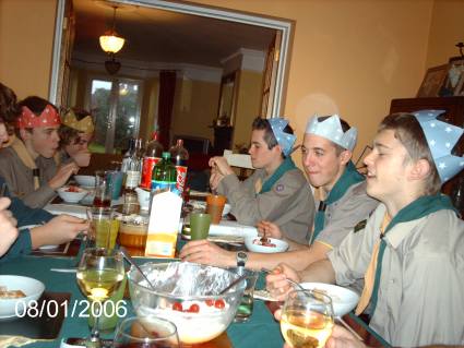 2006 PLG YL's gave the Troop Leaders a Thank You meal