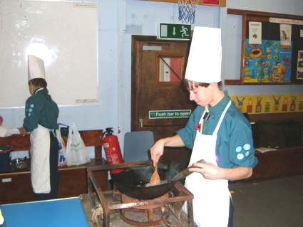 Chef Cooking Competition -  2006 - Pinkneys Green Scouts