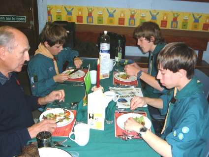 Chef Cooking Competition 2006 - Pinkneys Green Scouts