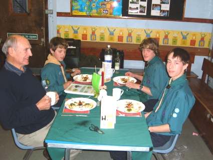 Chef Cooking Competition 2006 - Pinkneys Green Scouts  