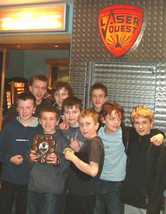 Evening at Laser Quest Wokingham 2006