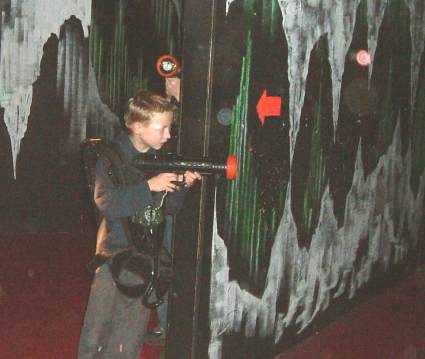 Evening at Laser Quest Wokingham 2006
