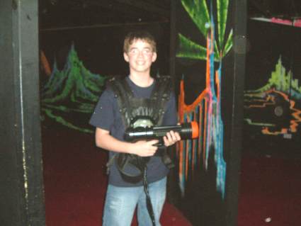 Evening at Laser Quest Wokingham 2006