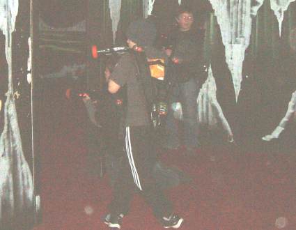 Evening at Laser Quest Wokingham 2006