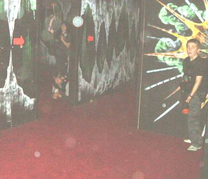 Evening at Laser Quest Wokingham 2006