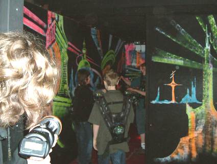 Evening at Laser Quest Wokingham 2006