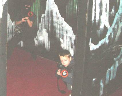 Evening at Laser Quest Wokingham 2006