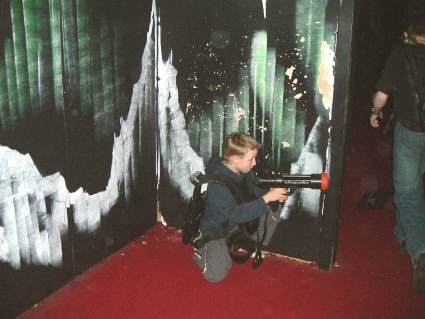 Evening at Laser Quest Wokingham 2006