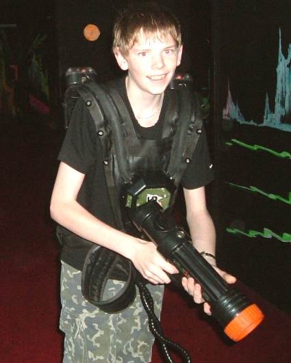 Evening at Laser Quest Wokingham 2006