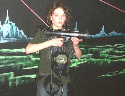Evening at Laser Quest Wokingham 2006