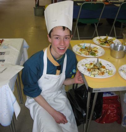 Regional Cooking Competition -  2006 - Pinkneys Green Scouts Represented Maidenhead and Berkshire