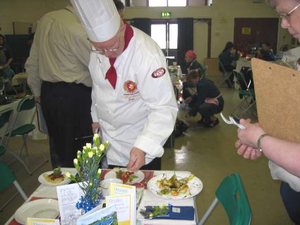 Regional Cooking Competition -  2006 - Pinkneys Green Scouts Represented Maidenhead and Berkshire