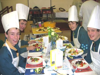 Regional Cooking Competition -  2006 - Pinkneys Green Scouts Represented Maidenhead and Berkshire