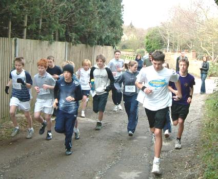 District Cross Country competition 2006