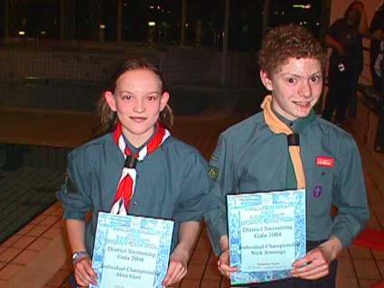 District Swimming Gala 2004 - Pinkneys Green Scouts