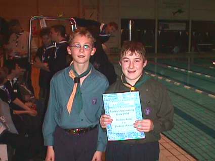 District Swimming Gala 2004 - Pinkneys Green Scouts