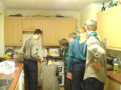 2004 PL's gave the Troop Leaders a Thank You meal