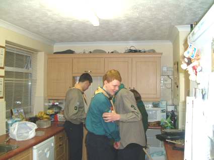 2004 PL's gave the Troop Leaders a Thank You meal
