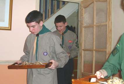 2004 PL's gave the Troop Leaders a Thank You meal