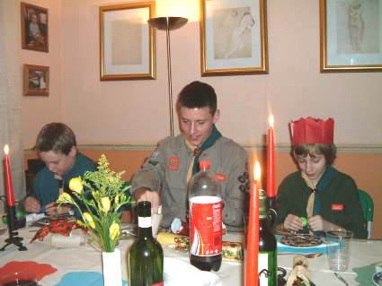 2004 PL's gave the Troop Leaders a Thank You meal