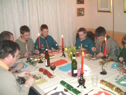 2004 PL's gave the Troop Leaders a Thank You meal