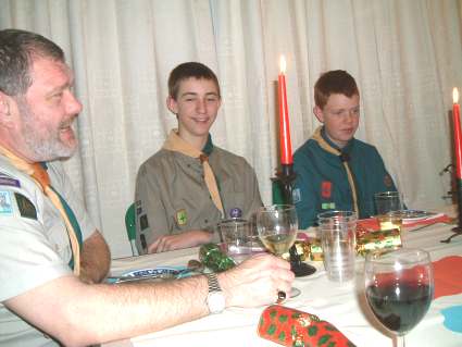 2004 PL's gave the Troop Leaders a Thank You meal