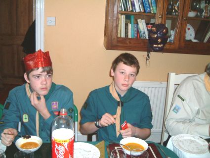 2005 PL's gave the Troop Leaders a Thank You meal