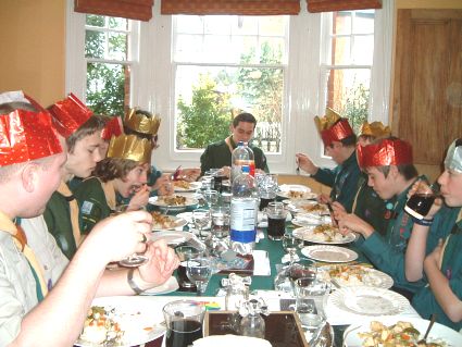 2005 PL's gave the Troop Leaders a Thank You meal