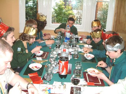 2005 PL's gave the Troop Leaders a Thank You meal