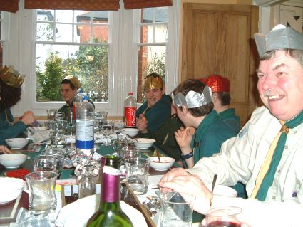 2005 PL's gave the Troop Leaders a Thank You meal