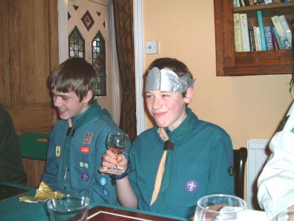 2005 PL's gave the Troop Leaders a Thank You meal