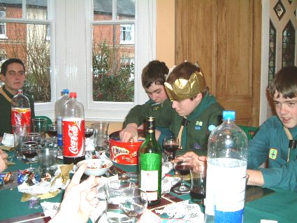 2005 PL's gave the Troop Leaders a Thank You meal
