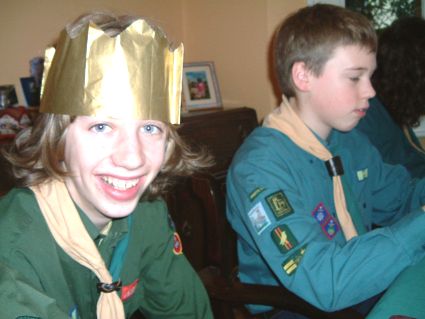 2005 PL's gave the Troop Leaders a Thank You meal