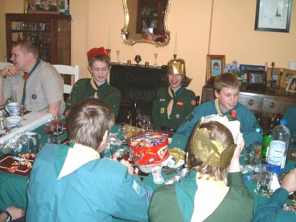 2005 PL's gave the Troop Leaders a Thank You meal