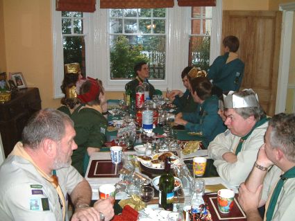 2005 PL's gave the Troop Leaders a Thank You meal