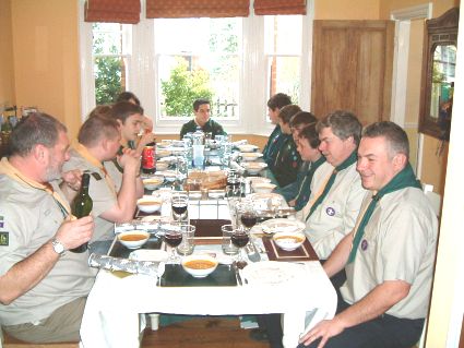 2005 PL's gave the Troop Leaders a Thank You meal