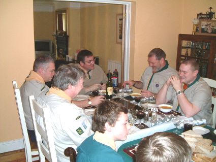 2005 PL's gave the Troop Leaders a Thank You meal