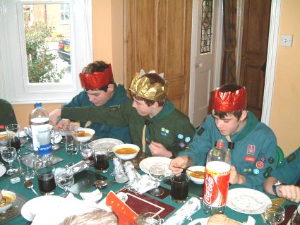 2005 PL's gave the Troop Leaders a Thank You meal